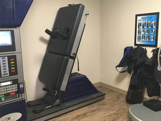 Chiropractic Lubbock TX DRX Decompression Machine